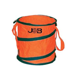 (まとめ)現場用折りたたみ式ゴミ箱 (Mサイズ×2セット) ジョブマスター JGB-M