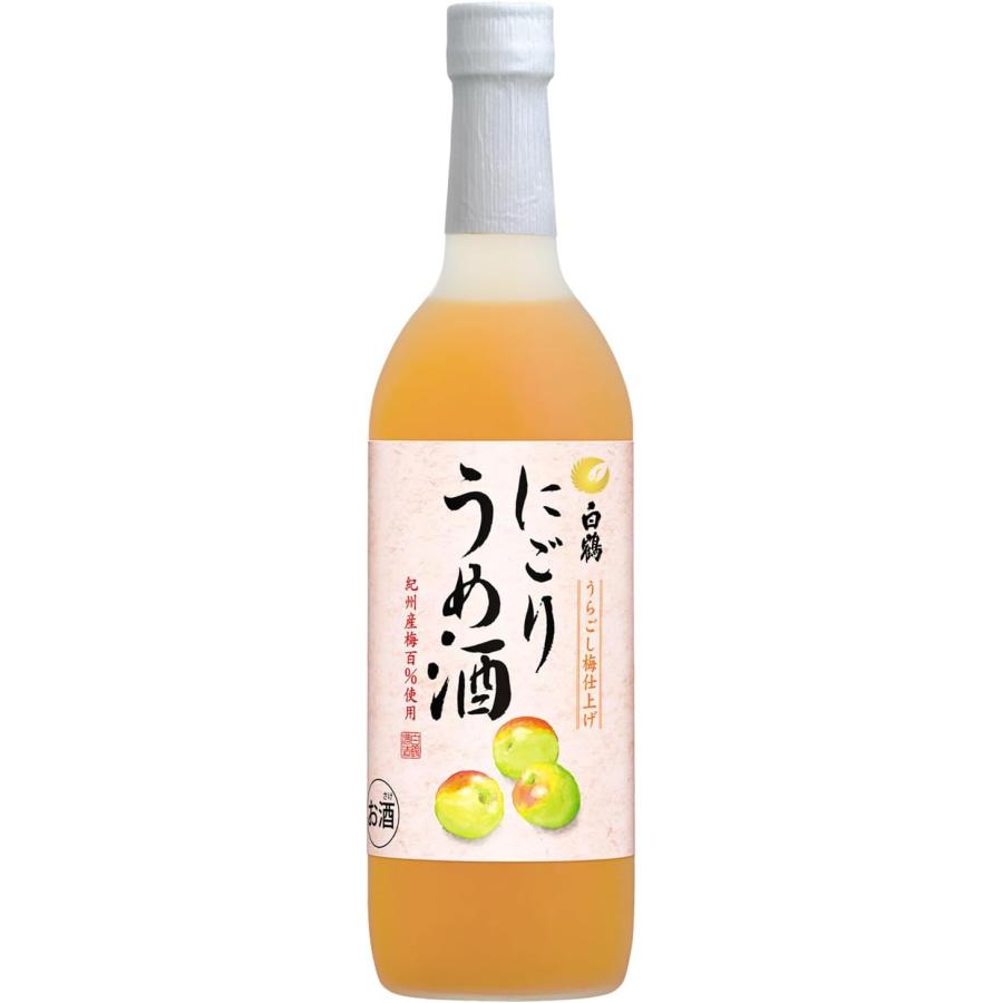 【送料無料】白鶴酒造 にごりうめ酒 720ml12本【本州(一部地域を除く)は送料無料】