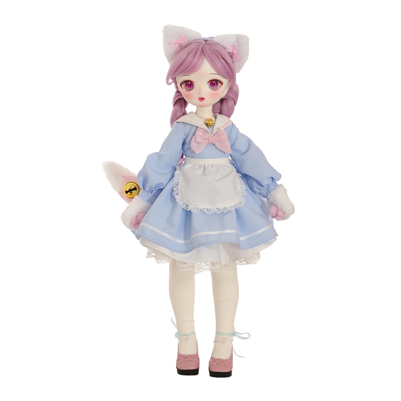 球体関節人形Naiko2次元の女児ナイコム着替え猫系少女メーキャップ高級樹脂現物本物1/4BJDドール