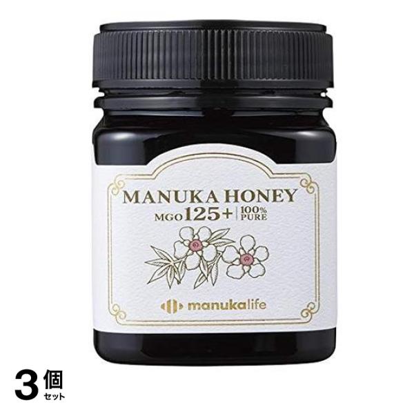 岩谷産業 マヌカハニー MGO 125+ 250g 3個セット