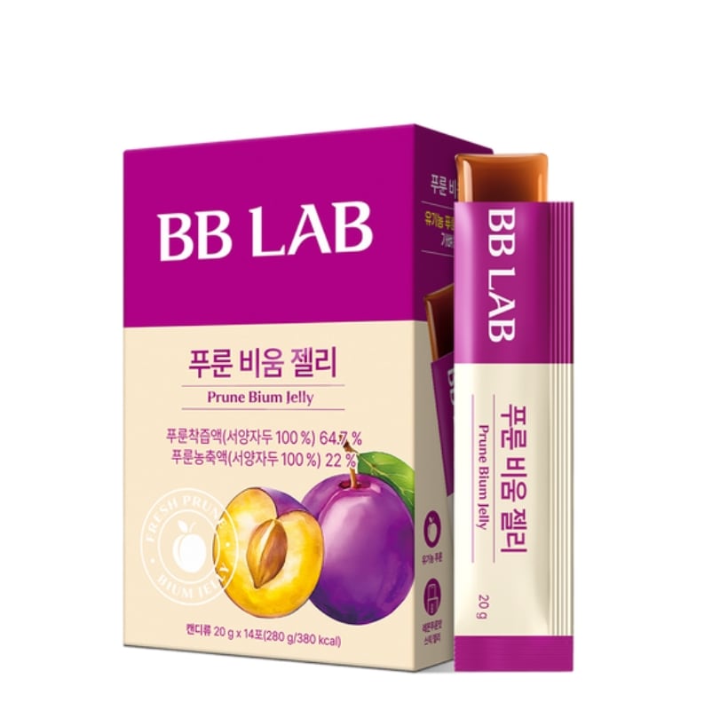 ビビラップ プルーン ビウム ゼリー 14包 (2週間分)/プルーンスティックゼリー/空にする習慣/オーガニックプルーン/食物繊維