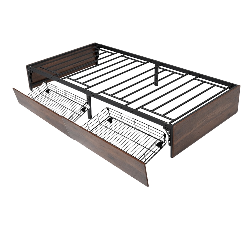 【国内即日発送】パイプベッド 折りたたみ ベッドフレーム シングル 軽量 持ち運び 組立簡単 ベッド 広げるだけで完成折りたたみベッド 下収納 シングルベッド 収納 コンパクト 折畳ベッド 引き