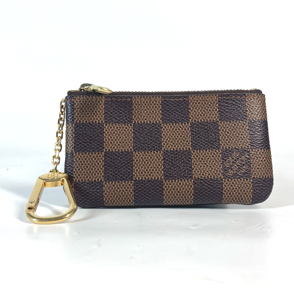 コインケース N62658 ポシェット・クレ ダミエ 財布 小銭入れ キーリング付き ダミエキャンバス ブラウン