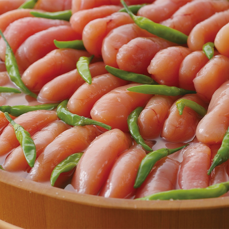 【限定商品】（激辛3倍）青唐辛子明太子 1kg(500g*2)