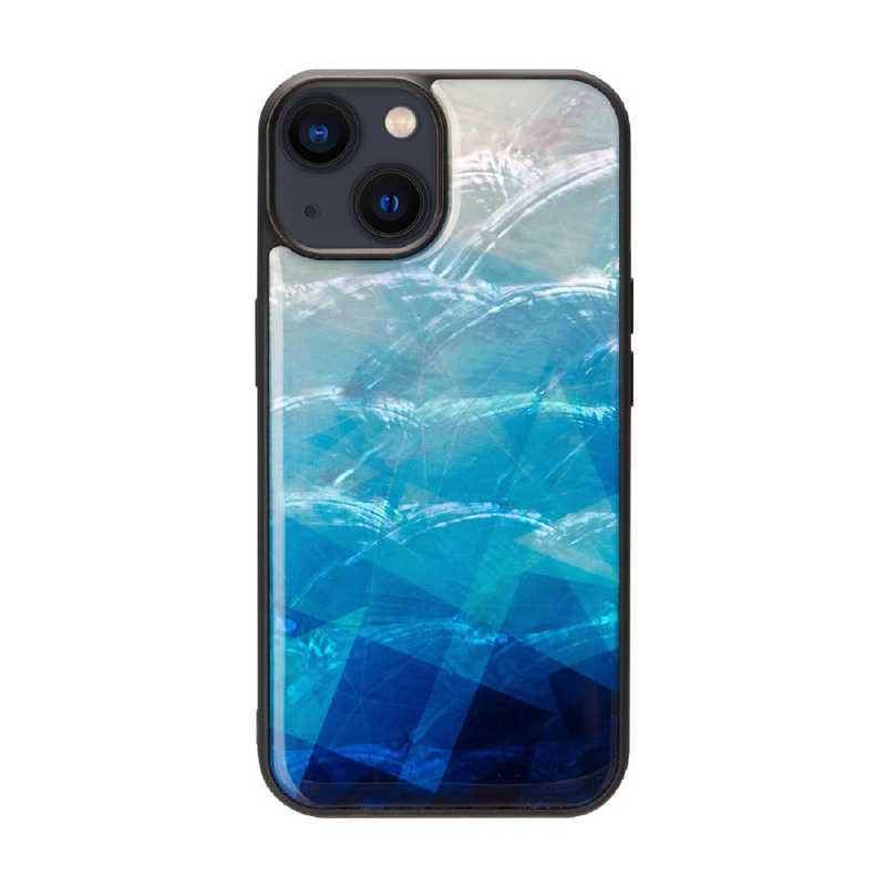 ROA　iPhone 15 Plus(6.7インチ) 天然貝ケース ikins Blue Lake　I25493i15PL