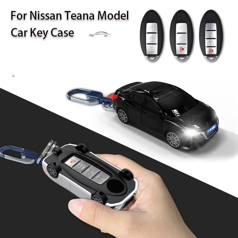 日産 アルティマ ティアナ キーカバー - リーフ マイクラ キャシュカイ J10 Xトレイル T32 ヴァーサノート パトロール 対応 キーカバー アクセサリー 輸入品