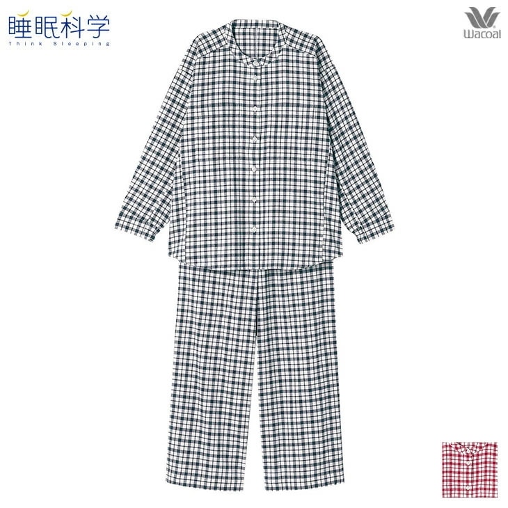 ワコール wacoal 睡眠科学 レディース パジャマ ルームウェア 部屋着 寝巻き ナイトウェア 寝返りしやすい 立体設計 秋冬 YDW470