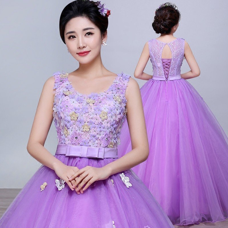 ウェディングドレス カラードレス 演奏会 安い パーティードレス 披露宴 二次会 ロングドレス 発表