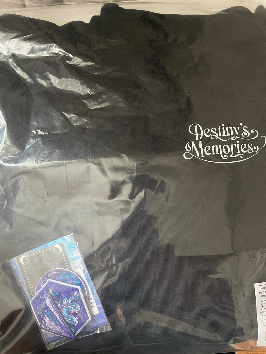 ONHAND) ATEEZ EXHIBITION DESTINYS MEMORIES OFFICIAL MERCH HOODIE