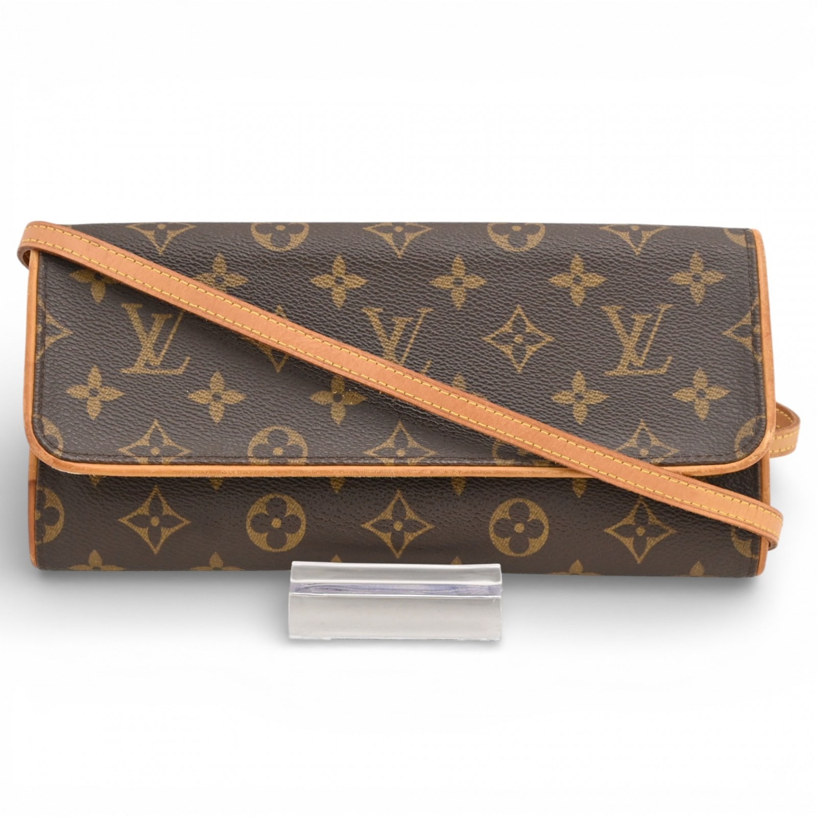 ルイヴィトン モノグラム ポシェットツインGM ショルダーバッグ Bランク lv3535gg