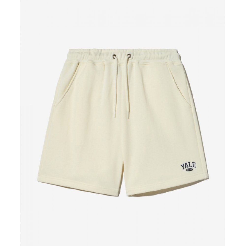 エールスモール2トーンアーチスウェットショーツクリーム