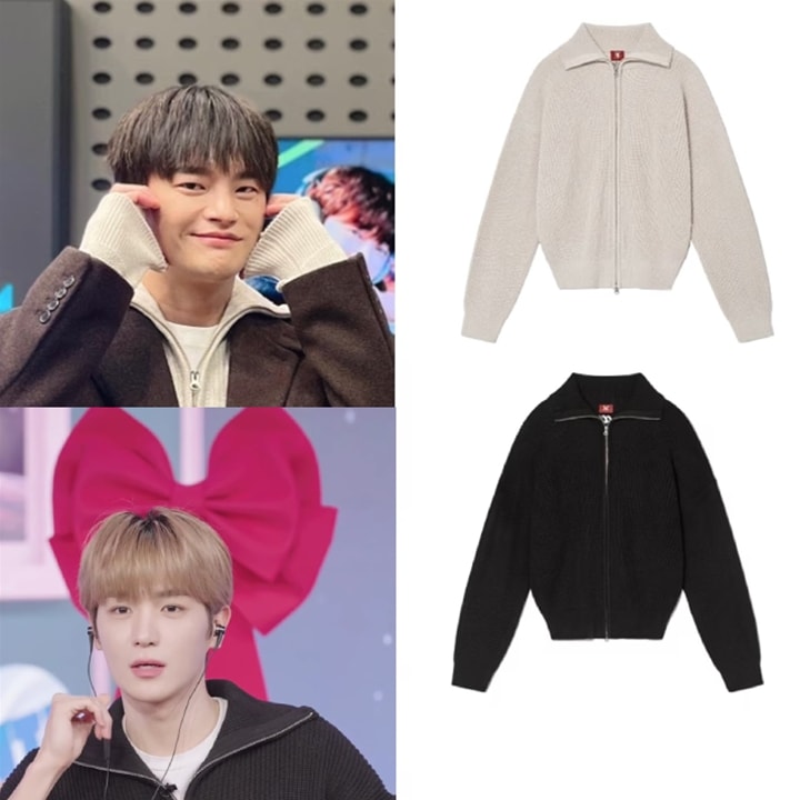 [ソイングク着用]Claw over fit high neck zip-up THE BOYZヒョンジェ着用