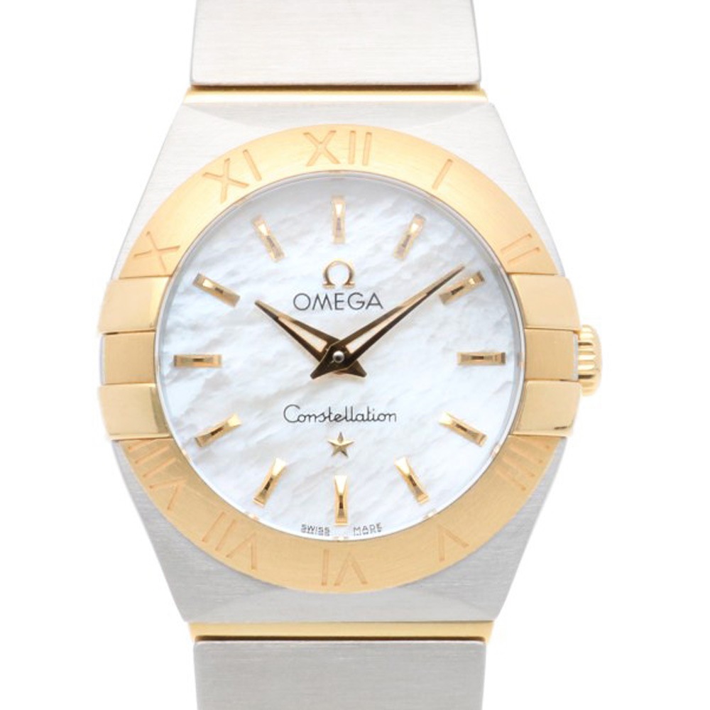 オメガ コンステレーション 腕時計 ステンレススチール クオーツ 1年保証 OMEGA 中古
