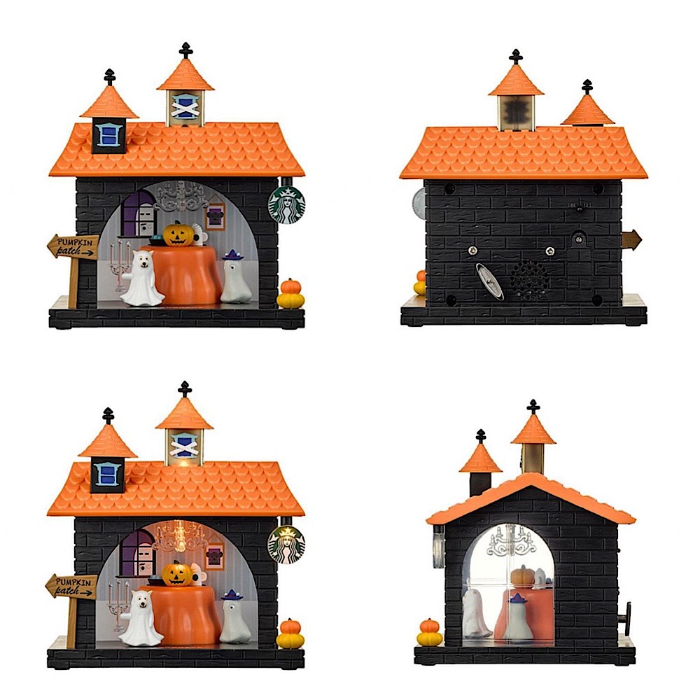 スターバックス22 ハロウィン ビレッジ LED オルゴール