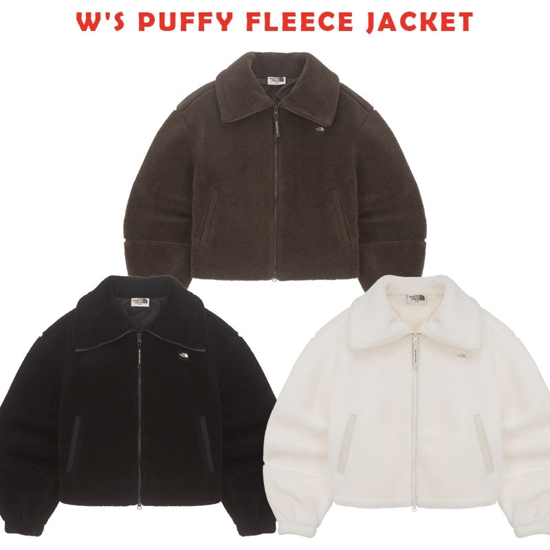 韓国正規品保証 関税負担なし NJ4FQ80J WS PUFFY FLEECE JACKET デイリー 基本 着装 男子 女子 人気 韓国 ファッション 男女共用 アウトドア