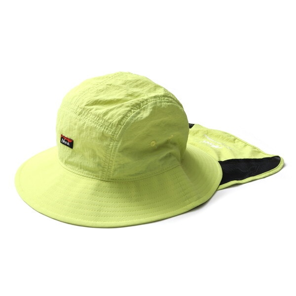ナンガ ナイロンタッサーサンシェイドハット ライム NYLON TUSSER SUNSHADE HAT FREE LIME NA2221-3B501 N1JLLMN5