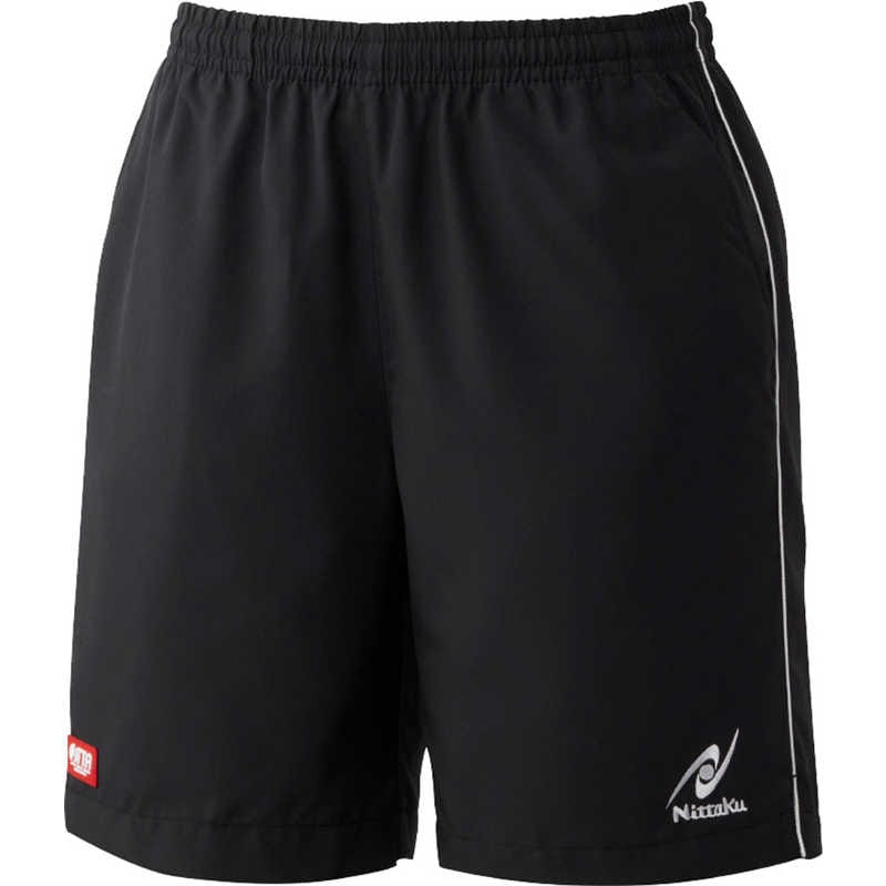 ニッタク　卓球用品 男女兼用 クォーターエアショーツ M ブラック　NW-2520
