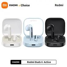 新しい Xiaomi Redmi Buds 6 Vitality Edition Bluetooth 5.4 ノイズリダクションイヤホン 30H バッテリー寿命 5 チューニングモードワイヤレスヘッ
