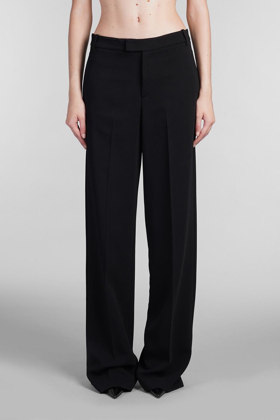 2P155AN0990 ブラック 秋冬2024 パンツ レディース ia