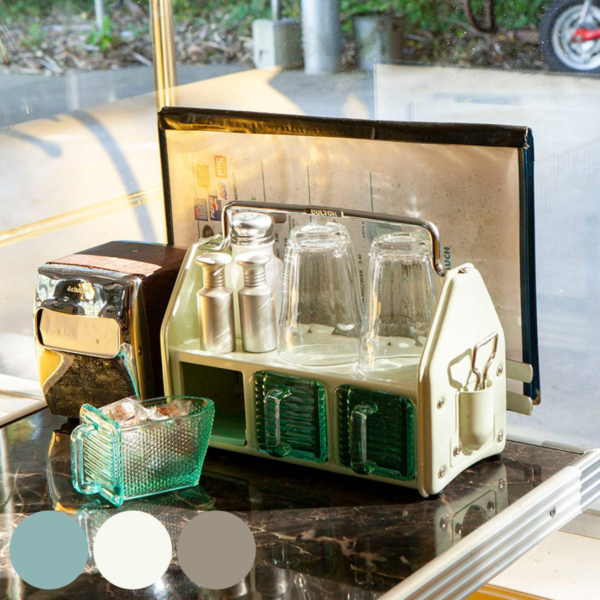 調味料ラック ダルトン TABLE ORGANIZER スチール 小物収納 DULTON スパイスラック 調味料ケース 収納 スタンド ガラス 収納ラック 調味料入れ ストッカー ガラスポット