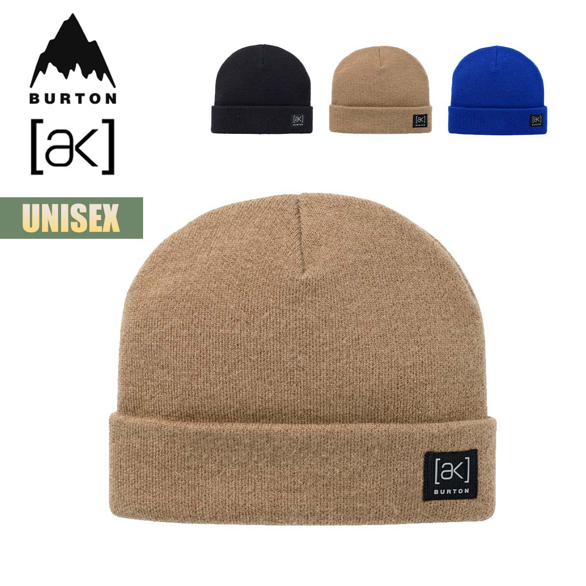 ビーニー ニット帽 24-25 [ak] スタッガー W25JP-101521 [ak] Stagger Beanie 帽子 ワンポイント ロゴ シンプル ウールブレンド