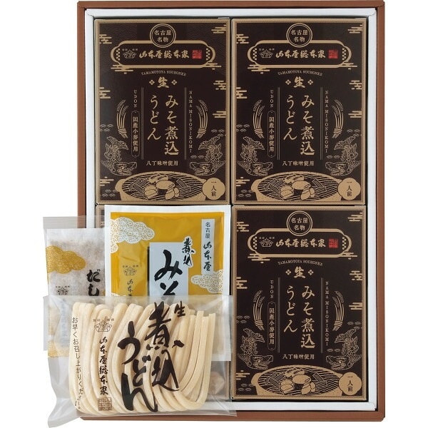 （ギフト）山本屋総本家 生みそ煮込うどん詰合せ（4食）