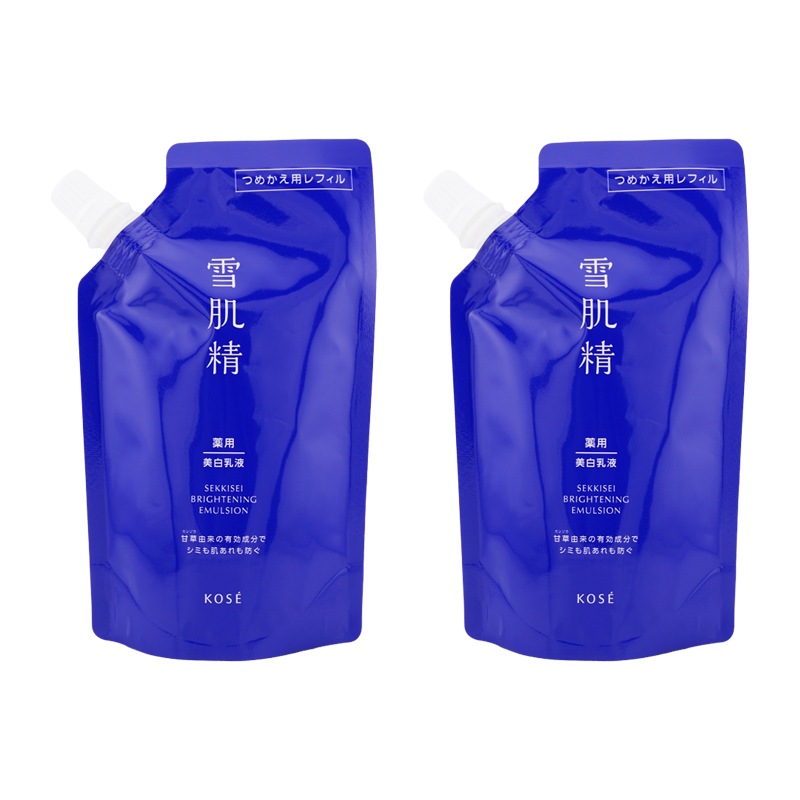 [2個セット]ブライトニング エマルジョン リフィル 120mL [医薬部外品] シミ 肌あれ くすみ 透明感 ハリ 保湿[ギフトラッピング対応]