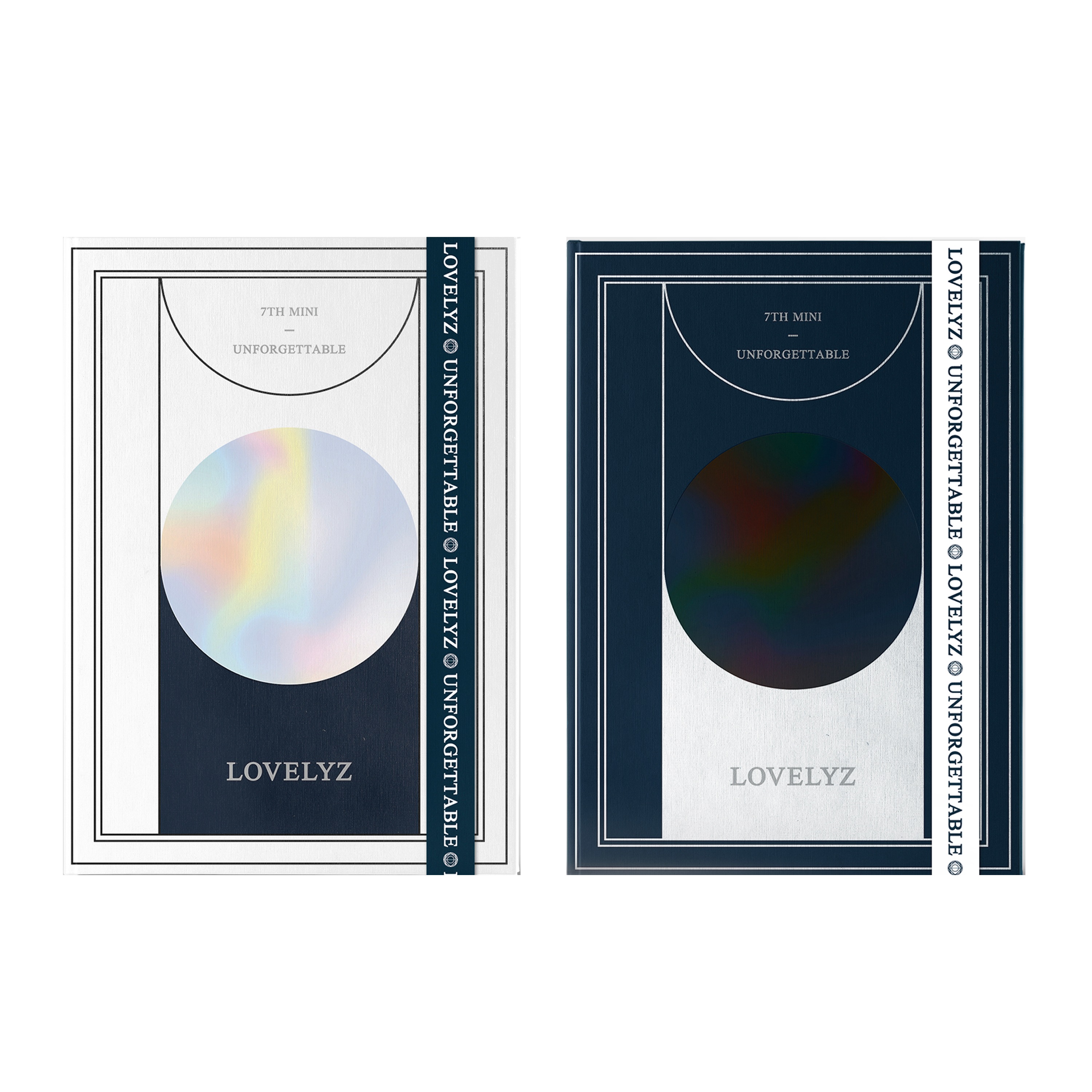 ラブリーズ - UNFORGETTABLEミニ7集アルバム2種セット/韓国発送