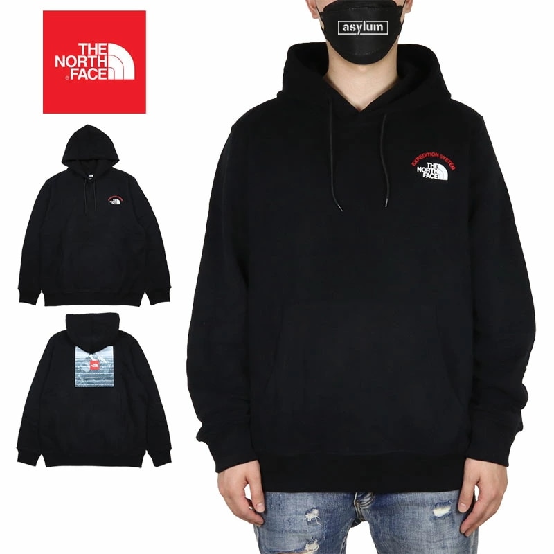 ノースフェイス プルオーバーパーカー THE NORTH FACE フーディー トップス メンズ レディース アウトドア ブランド 大きいサイズ おしゃれ 黒 448