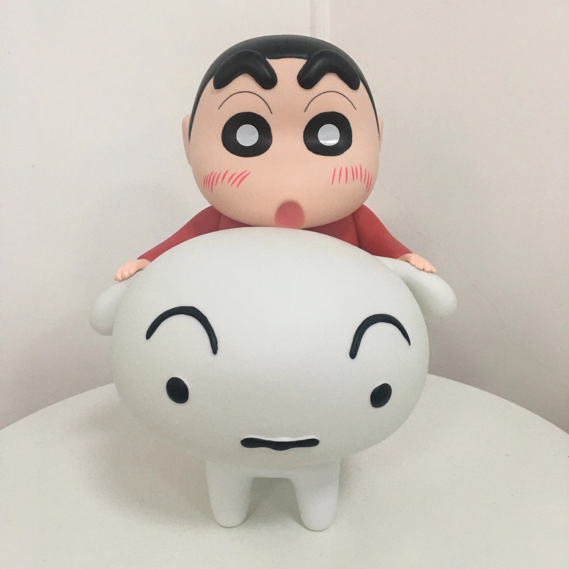 クレヨンしんちゃん アニメ フィギュア しんちゃん ライディング リトル ホワイト ダム ライディング リトル ホワイト オーナメント 漫画 装飾 36