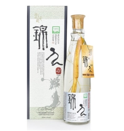 【送料無料】 錦山人参酒 720ml×10本／お酒 薬酒 酒 韓国酒 韓国食品 韓国特産品 ギフト