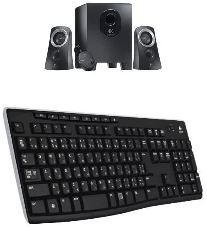 【本日限定価格】 ロジクール K270 + Z313 ワイヤレスキーボードセット 薄型 PCスピーカ