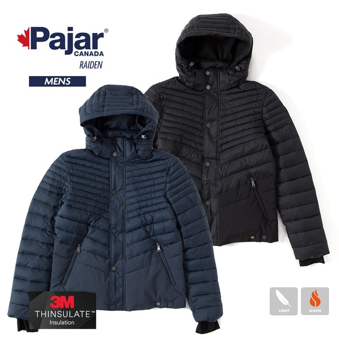 【SHOPクーポンあり】パジャールカナダ ライデン メンズ ジャンバー 軽量 パーカー アウター 3Mシンサレート