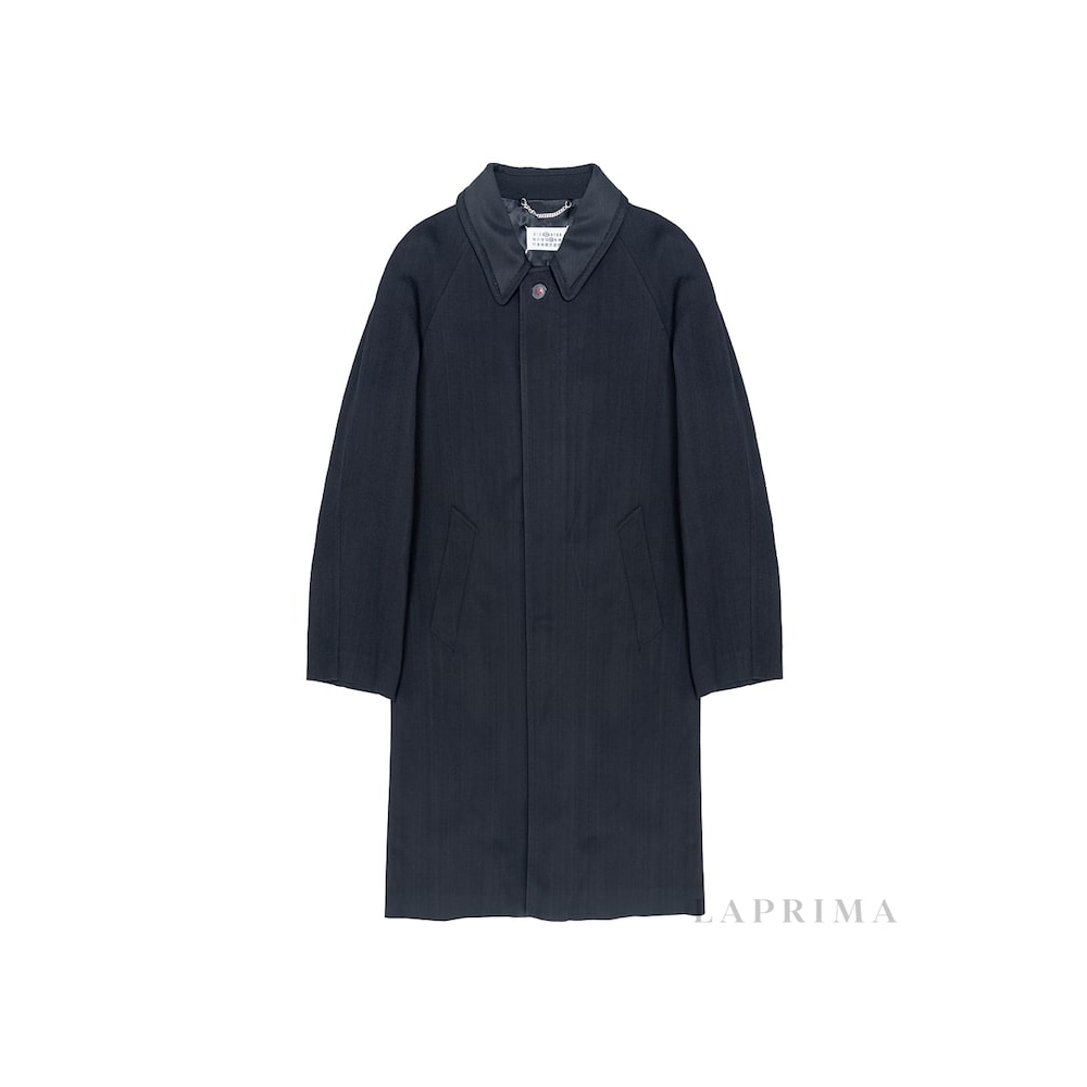 メゾンマルジェラララプリマメゾンマルジェラウールビスコースコート SI0AA0003-S54959-900 QC9SI0AA0003-S54959-900