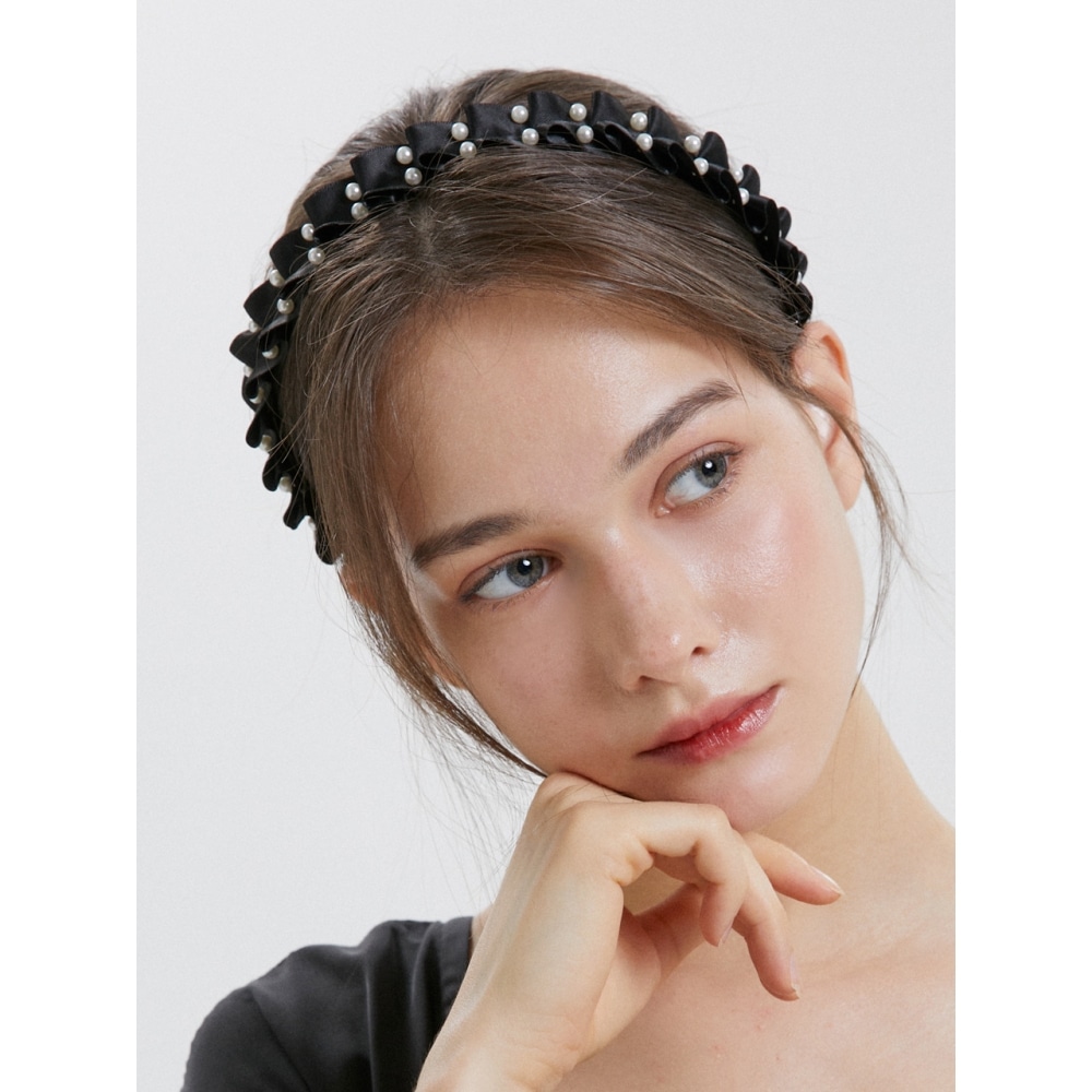 ジャンポールクラリスフリップパールヘッドバンド JP 24 425HB