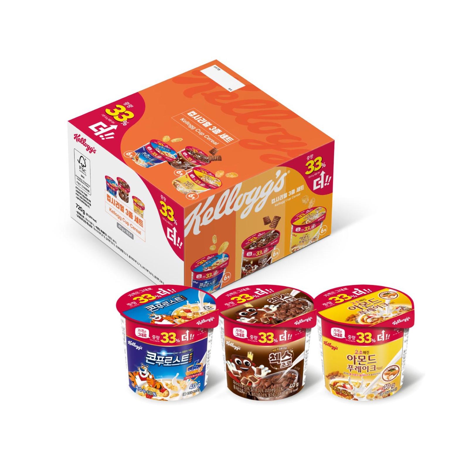 Cup Cereal [40g X 18個入] X 1BOX