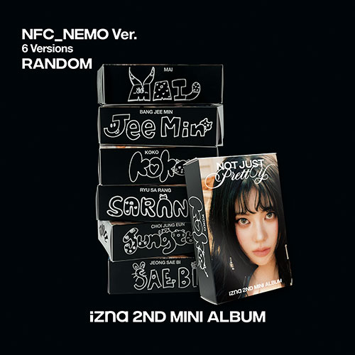【セット/アルバム6種】 izna - Not Just Pretty (NFC_Nemo Ver.)
