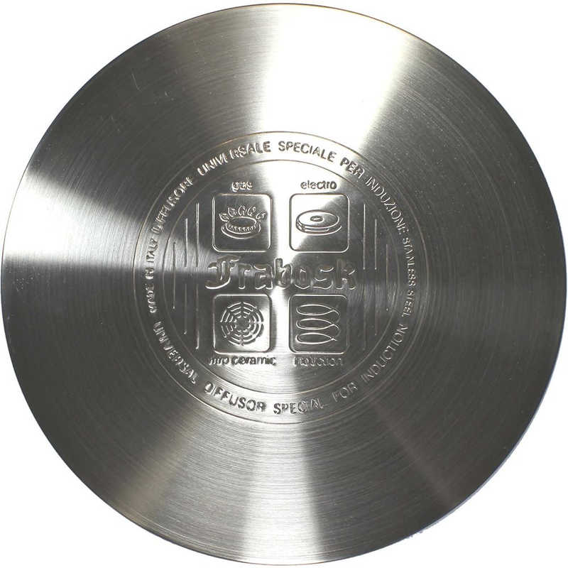 フラボスク　Frabosk IHヒーティングプレート22cm(IH・ガスコンロ両用) シルバー　099.04.3