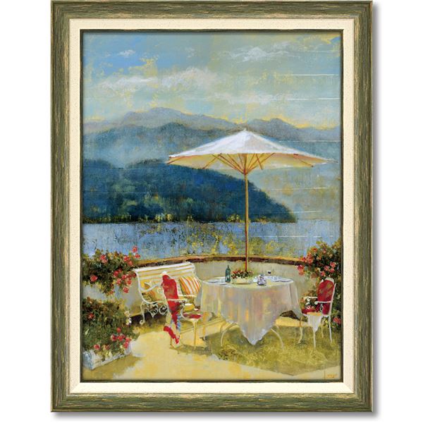 ☆桑山茂☆「はな」油絵10号額縁セット