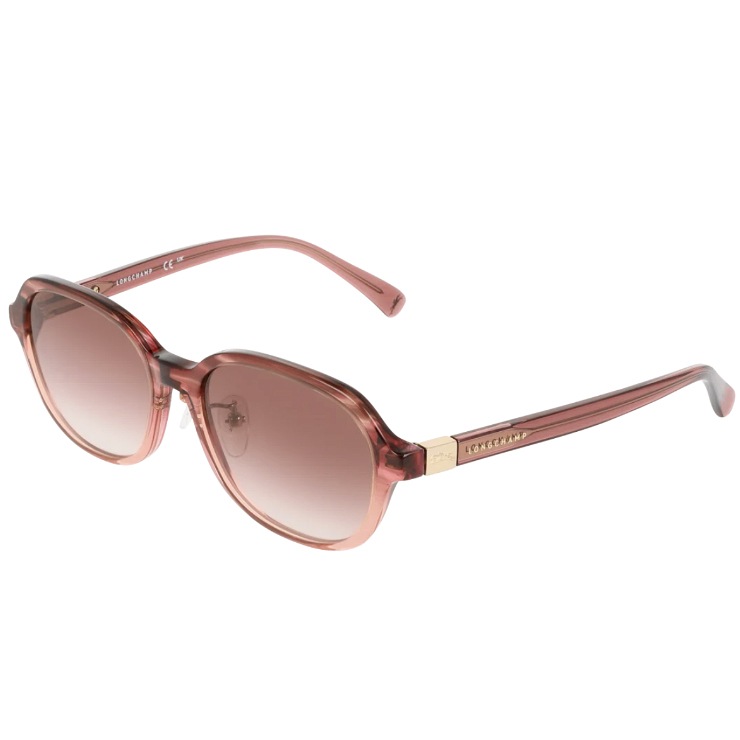 レディース サングラス lo768slbj-605 女性用 UVカット UV400 紫外線対策 アセテート フレーム STRIPED DARK RED カラー