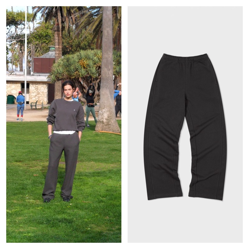 ☆韓国の人気☆【LOW CLASSIC】☆LC SOFT SWEATPANT.S☆パンツ☆ LOW CLASSIC】 LC SOFT SWEATPANTS : CHARCOAL その他 パンツ