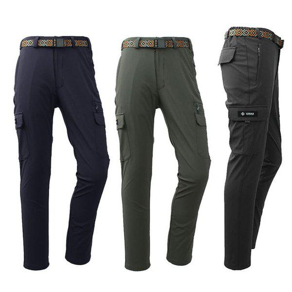 春秋団体作業服パンツ スパン カーゴ 登山パンツ PFM-P2401-949-3