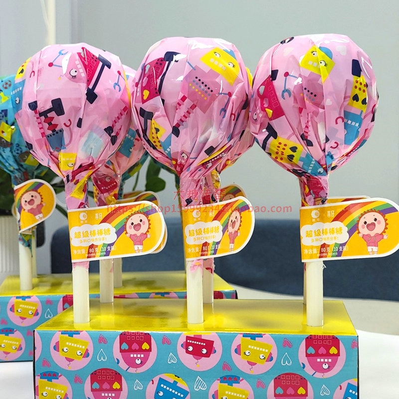 特大ロリポップミックスフルーツ味の子供のキャンディ誕生日プレゼント共有キオスクスナック