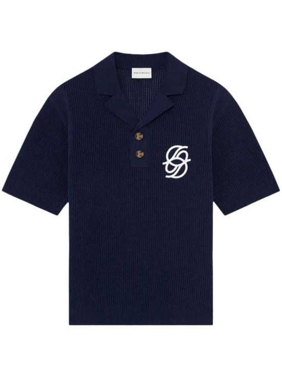 DROLE DE MONSIEUR Men Polo Shirts JPO171CO207NY Blue