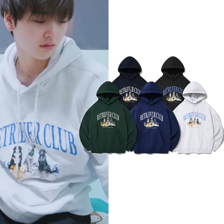 【CRAVITYヒョンジュン着用】RETRIEVER FRIENDS HOODIE