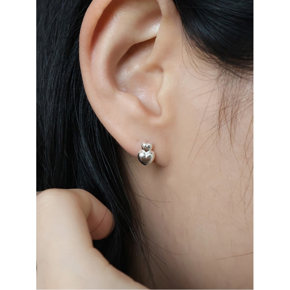 モンデリーヌパフハートピアス