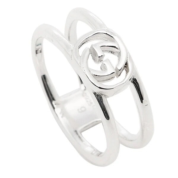 指輪 リング アクセサリー レディース/メンズ 298036 J8400 8106 インターロッキングGチャーム 指輪