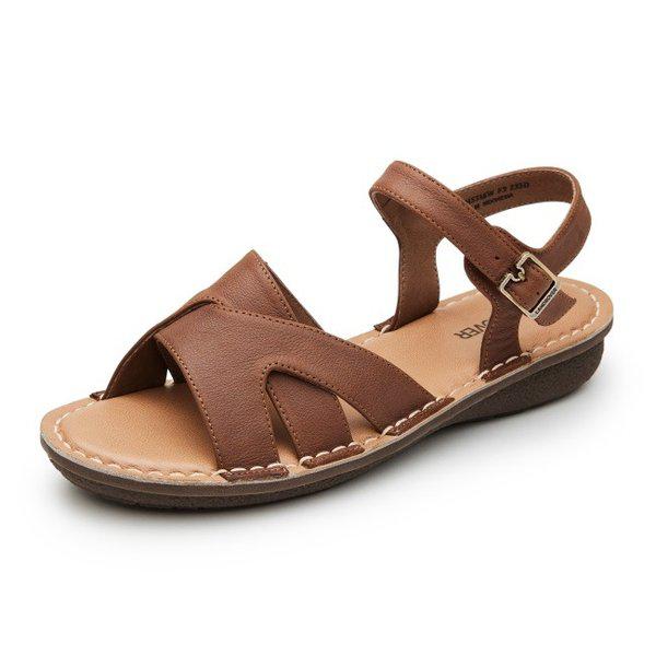 [スターフィールド安城] クムガン ランドローバー 女性 クロスストラップ サンダル LANSAH5318WF3