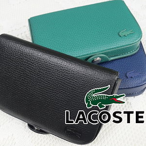 lacoste wallet ラコステ カードケース L字ファスナー 小銭入れ コイン