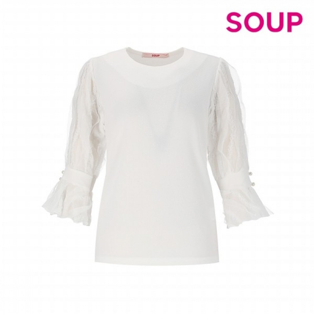 (フォレスト) シースルースリーブTシャツ (OY4LTT0)